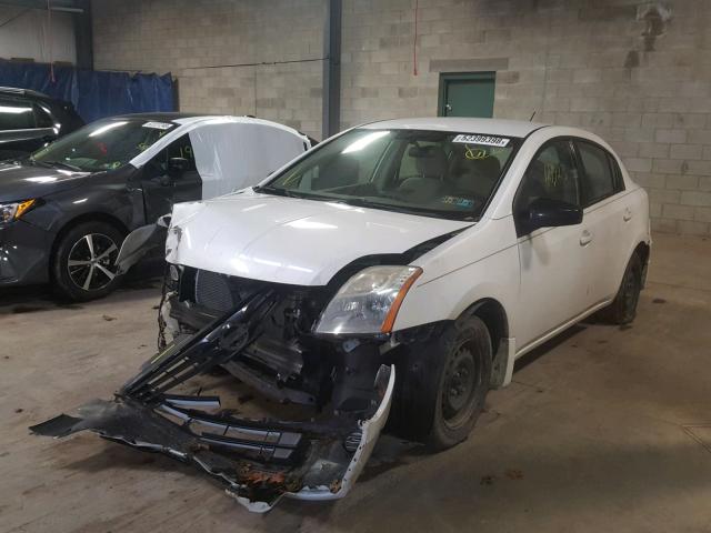 3N1AB6AP9AL621595 - 2010 NISSAN SENTRA 2.0 WHITE photo 2