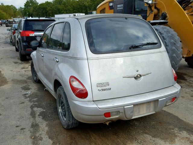 3A4FY48B27T589155 - 2007 CHRYSLER PT CRUISER SILVER photo 3