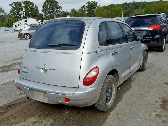 3A4FY48B27T589155 - 2007 CHRYSLER PT CRUISER SILVER photo 4