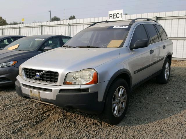 YV1CM91HX41058167 - 2004 VOLVO XC90 T6 SILVER photo 2