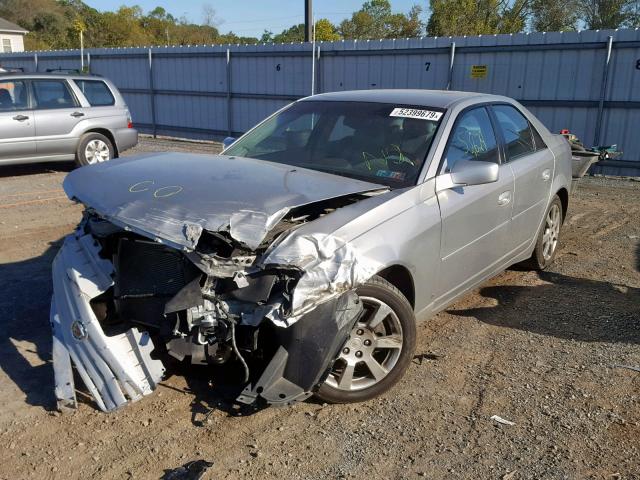 1G6DP577670102266 - 2007 CADILLAC CTS HI FEA SILVER photo 2