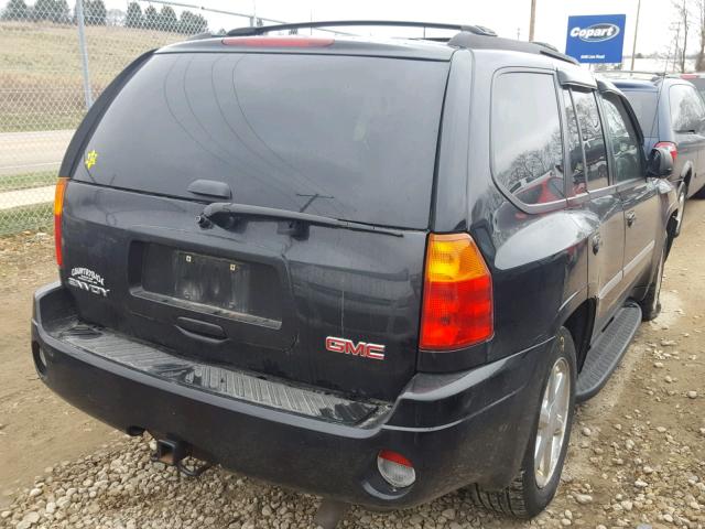 1GKDT13S482189977 - 2008 GMC ENVOY BLACK photo 4