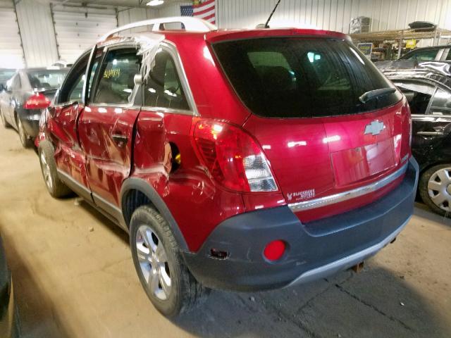 3GNAL2EKXDS618093 - 2013 CHEVROLET CAPTIVA LS 红色 照片 3