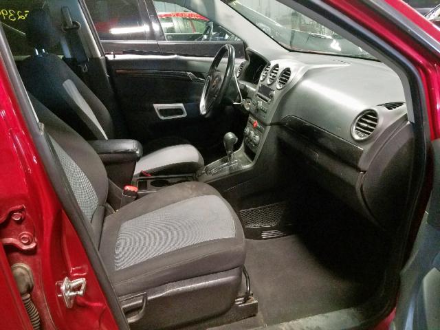 3GNAL2EKXDS618093 - 2013 CHEVROLET CAPTIVA LS 红色 照片 5