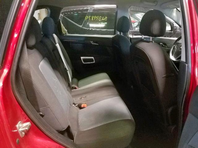 3GNAL2EKXDS618093 - 2013 CHEVROLET CAPTIVA LS 红色 照片 6