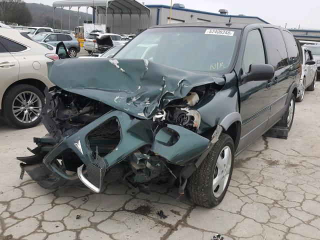 1GMDV03L65D273125 - 2005 PONTIAC MONTANA SV GREEN photo 2