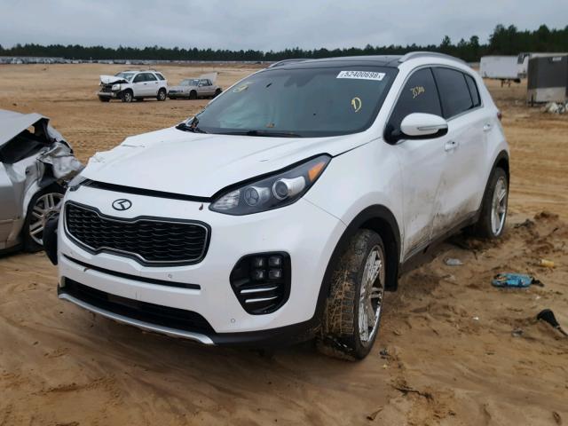 KNDPR3A66H7152487 - 2017 KIA SPORTAGE S WHITE photo 2