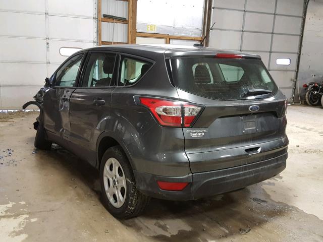 1FMCU0F78HUA12872 - 2017 FORD ESCAPE S GRAY photo 3