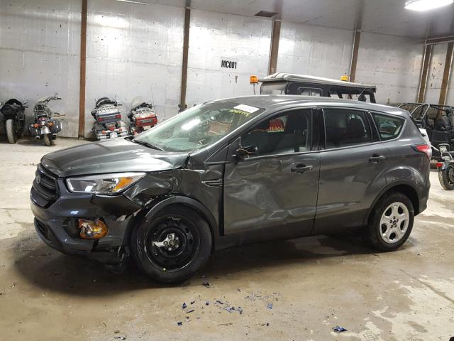 1FMCU0F78HUA12872 - 2017 FORD ESCAPE S GRAY photo 9