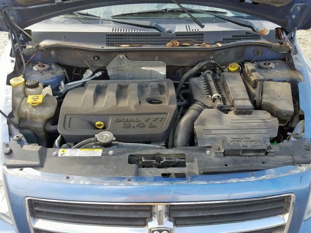 1B3HB78K17D175597 - 2007 DODGE CALIBER R/ BLUE photo 7