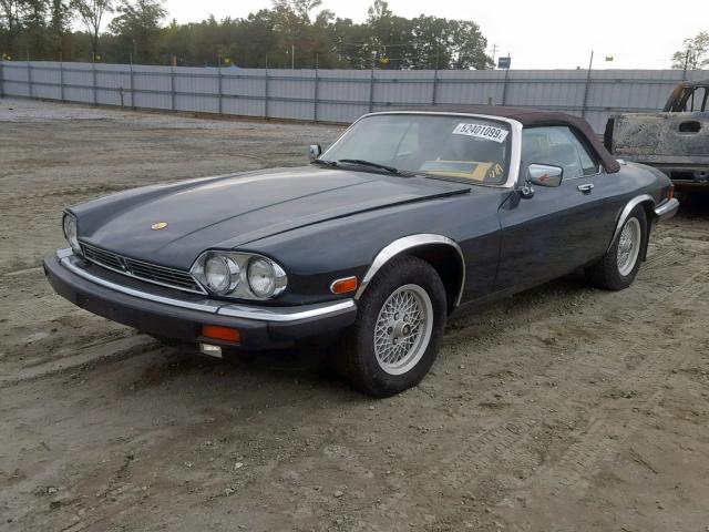 SAJNL4841LC172621 - 1990 JAGUAR XJS GREEN photo 2