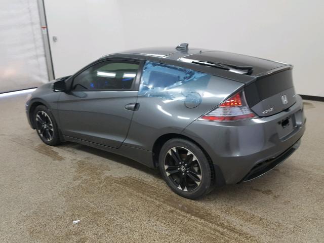 JHMZF1D47ES001276 - 2014 HONDA CR-Z GRAY photo 3