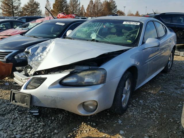 2G2WP522X51317396 - 2005 PONTIAC GRAND PRIX SILVER photo 2