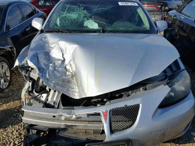 2G2WP522X51317396 - 2005 PONTIAC GRAND PRIX SILVER photo 7