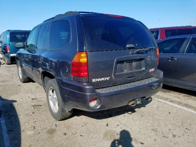 1GKDT13SX42414252 - 2004 GMC ENVOY GRAY photo 3