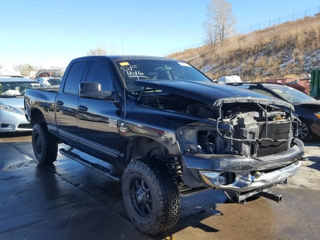 3D7KS28C17G747745 - 2007 DODGE RAM 2500 S BLACK photo 1