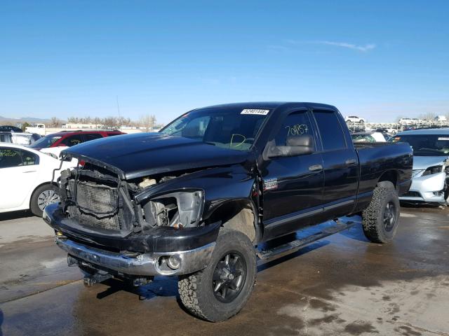 3D7KS28C17G747745 - 2007 DODGE RAM 2500 S BLACK photo 2