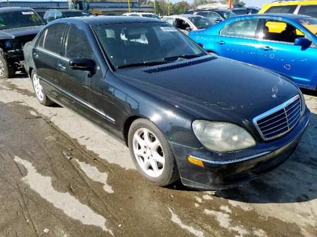 WDBNG83J24A422256 - 2004 MERCEDES-BENZ S 430 4MAT BLACK photo 1