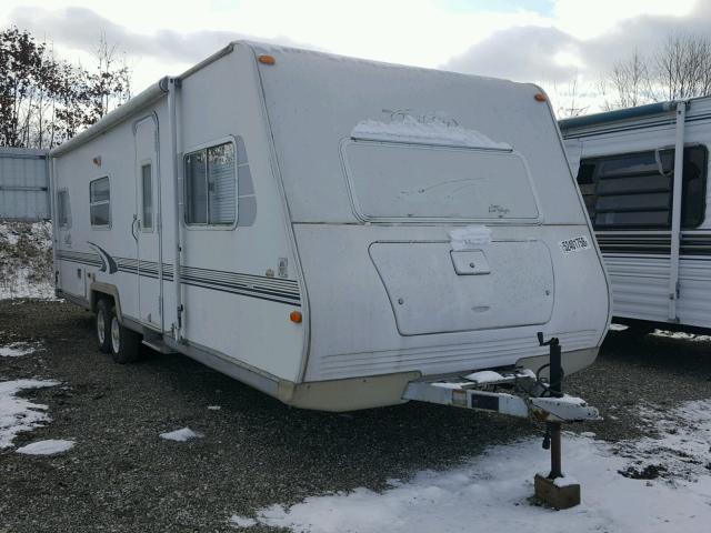 4WY200P2211076630 - 2001 TRAIL KING TRAILER WHITE photo 1