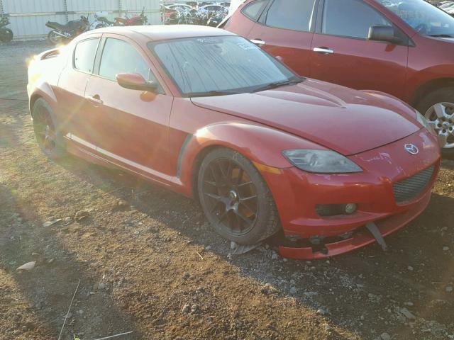 JM1FE173940110598 - 2004 MAZDA RX8 RED photo 1