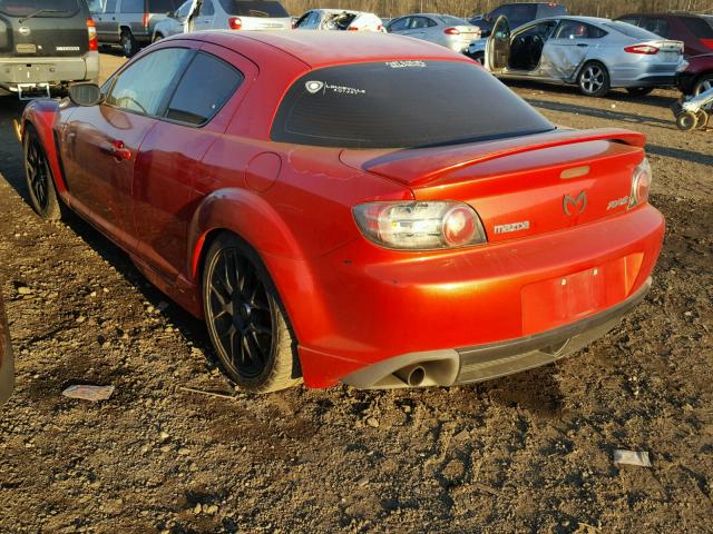 JM1FE173940110598 - 2004 MAZDA RX8 RED photo 3