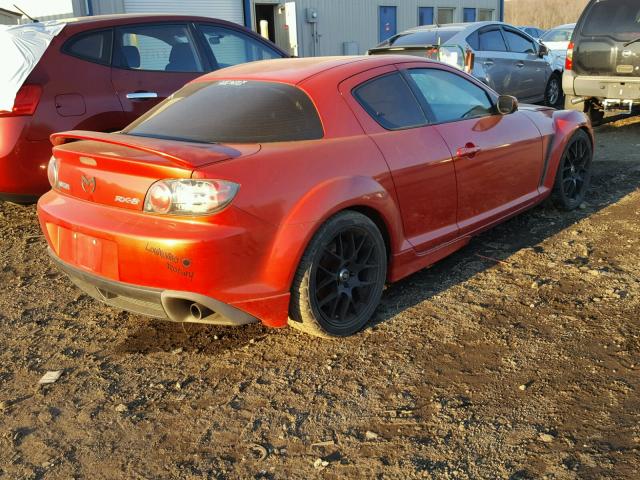 JM1FE173940110598 - 2004 MAZDA RX8 RED photo 4