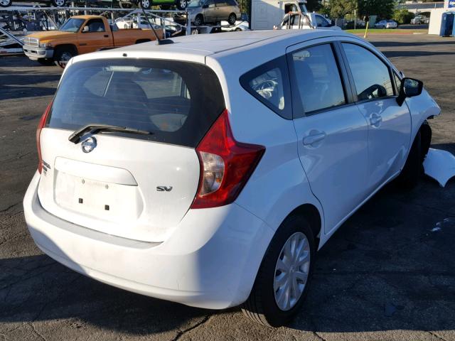 3N1CE2CP5GL404253 - 2016 NISSAN VERSA NOTE WHITE photo 4