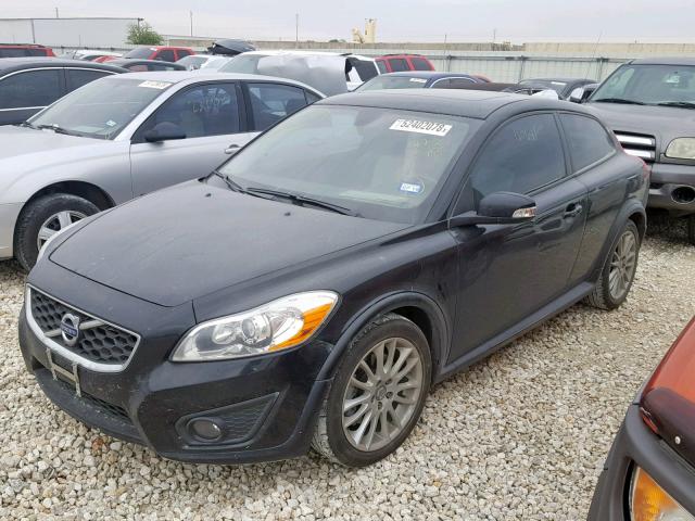 YV1672MK9B2223362 - 2011 VOLVO C30 T5 BLACK photo 2