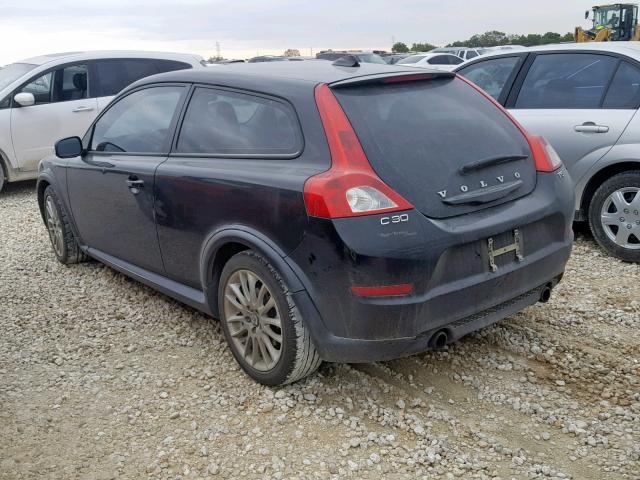 YV1672MK9B2223362 - 2011 VOLVO C30 T5 BLACK photo 3