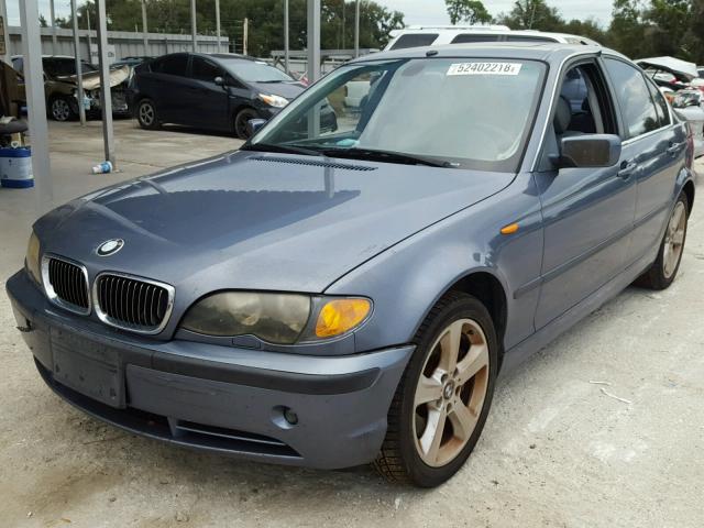 WBAEW53455PN39855 - 2005 BMW 330 XI BLUE photo 2