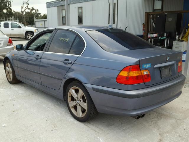 WBAEW53455PN39855 - 2005 BMW 330 XI BLUE photo 3