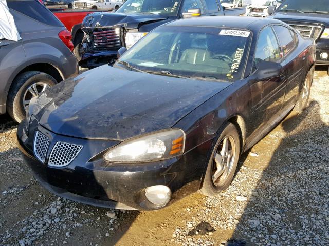 2G2WP522041336568 - 2004 PONTIAC GRAND PRIX BLACK photo 2