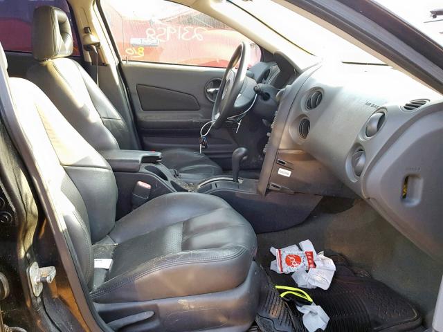 2G2WP522041336568 - 2004 PONTIAC GRAND PRIX BLACK photo 5