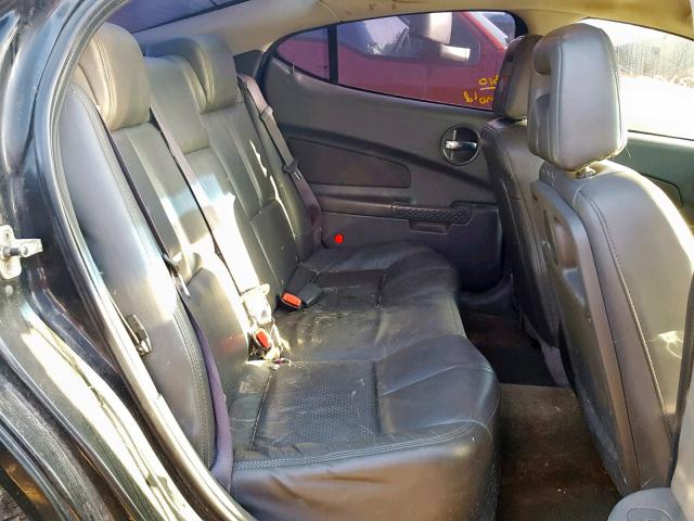 2G2WP522041336568 - 2004 PONTIAC GRAND PRIX BLACK photo 6