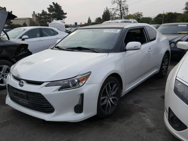JTKJF5C73FJ005567 - 2015 TOYOTA SCION TC 白色 照片 2