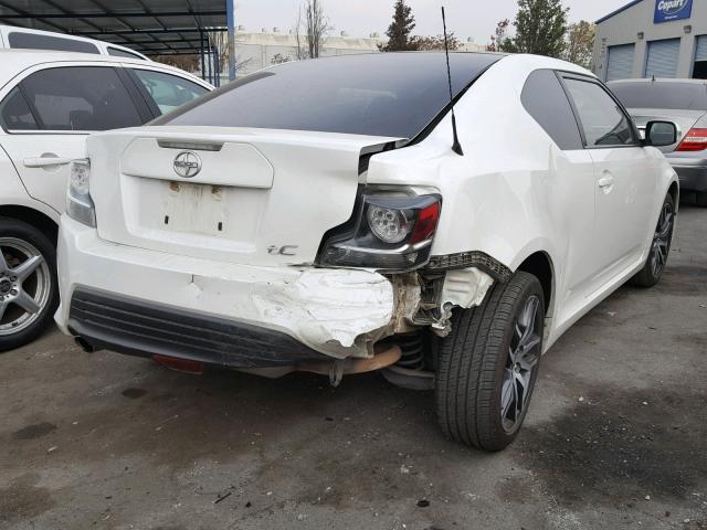 JTKJF5C73FJ005567 - 2015 TOYOTA SCION TC 白色 照片 4