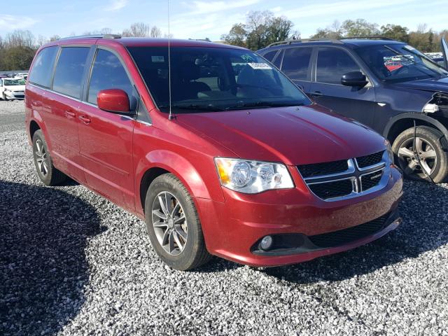 2C4RDGCG2GR219653 - 2016 DODGE GRAND CARA RED photo 1