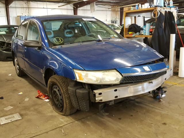 1G8AZ52F94Z208818 - 2004 SATURN ION LEVEL BLUE photo 1