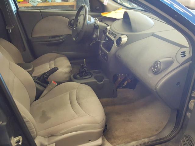 1G8AZ52F94Z208818 - 2004 SATURN ION LEVEL BLUE photo 5