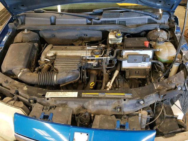 1G8AZ52F94Z208818 - 2004 SATURN ION LEVEL BLUE photo 7