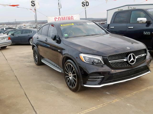 WDC0J6EB3JF321954 - 2018 MERCEDES-BENZ GLC COUPE BLACK photo 1