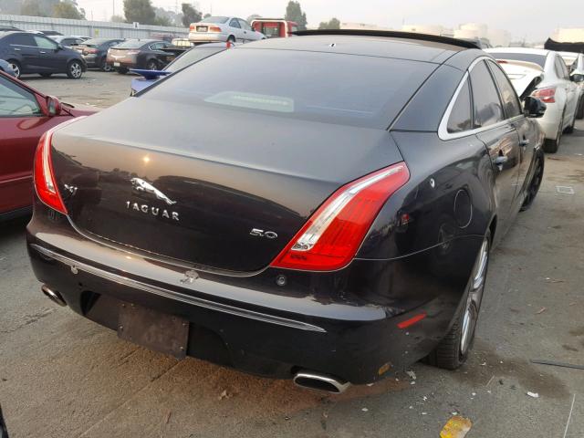 SAJWA1GE5CMV26377 - 2012 JAGUAR XJ SUPERCH BLACK photo 4