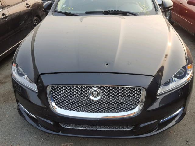 SAJWA1GE5CMV26377 - 2012 JAGUAR XJ SUPERCH BLACK photo 7