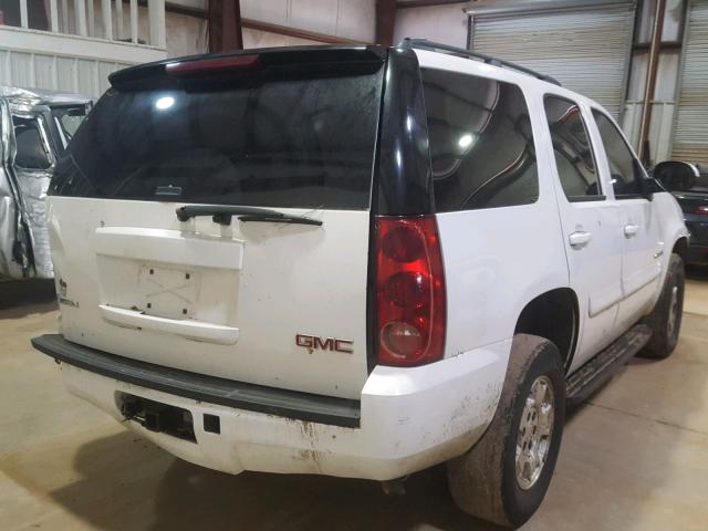 1GKFC13C38R179854 - 2008 GMC YUKON WHITE photo 4