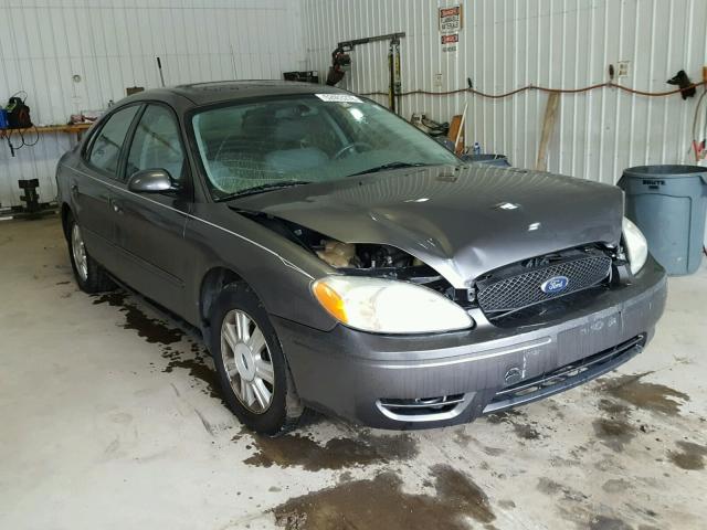 1FAFP56245A209731 - 2005 FORD TAURUS SEL GRAY photo 1