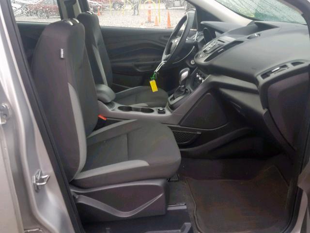 1FMCU0F72FUA17448 - 2015 FORD ESCAPE S SILVER photo 5