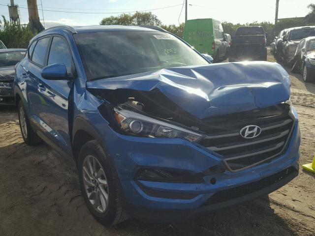 KM8J33A40GU187110 - 2016 HYUNDAI TUCSON LIM BLUE photo 1