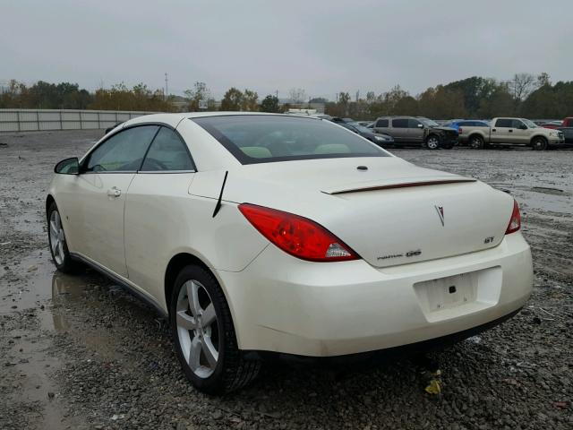 1G2ZH36N984289165 - 2008 PONTIAC G6 GT CREAM photo 3