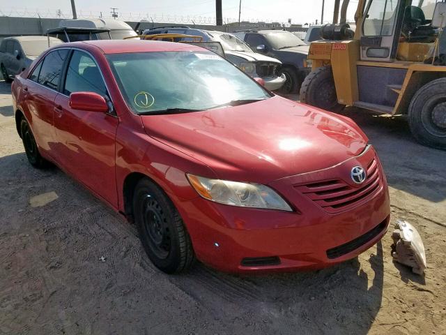 4T1BE46K49U401689 - 2009 TOYOTA CAMRY BASE RED photo 1