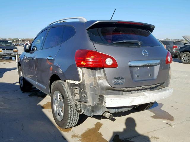 JN8AS5MT5EW613322 - 2014 NISSAN ROGUE SELE GRAY photo 3